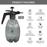 Garden Sprayer 1.5Litre with Mist and Pressure Jet Flow(Grey) - ECO365