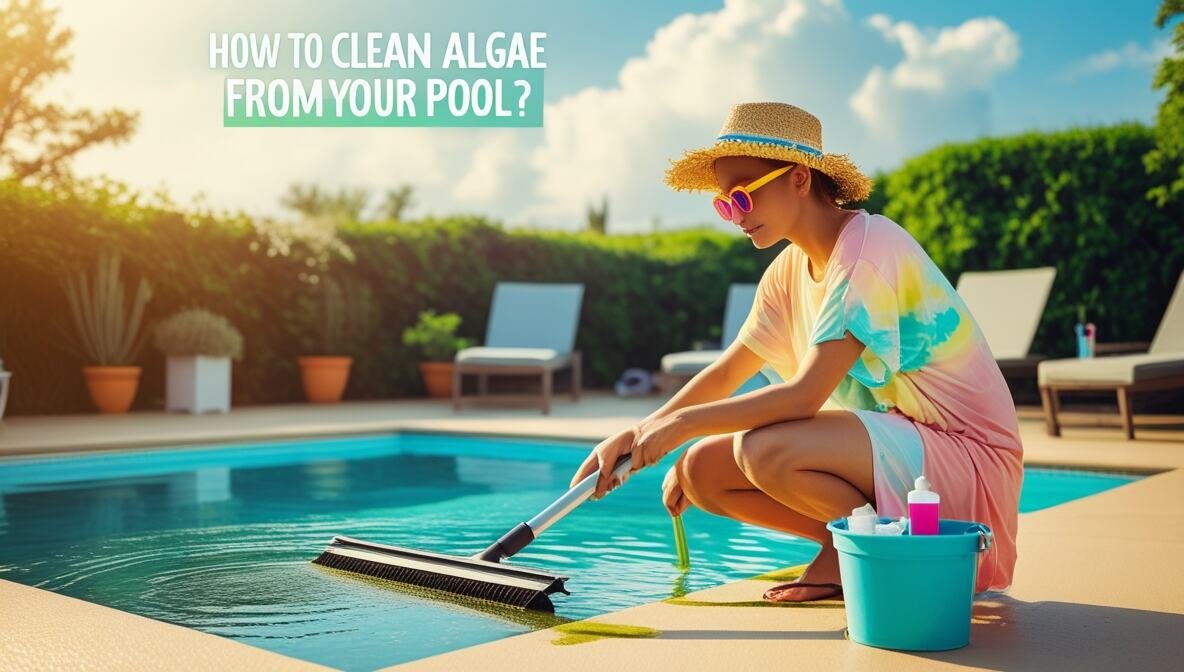Clean Algae from Your Pool