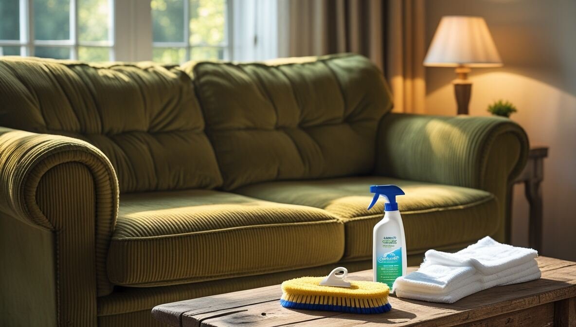 How to Clean a Corduroy Sofa