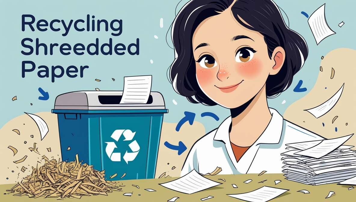 How to Recycle Shredded Paper