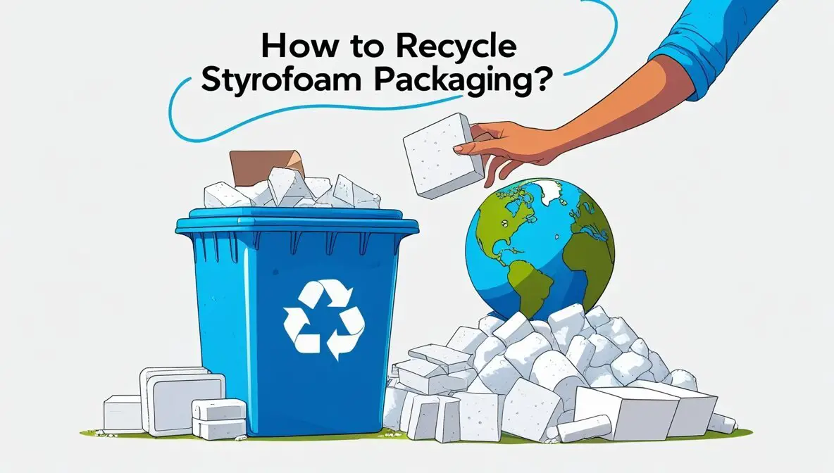 How to Recycle Styrofoam Packaging