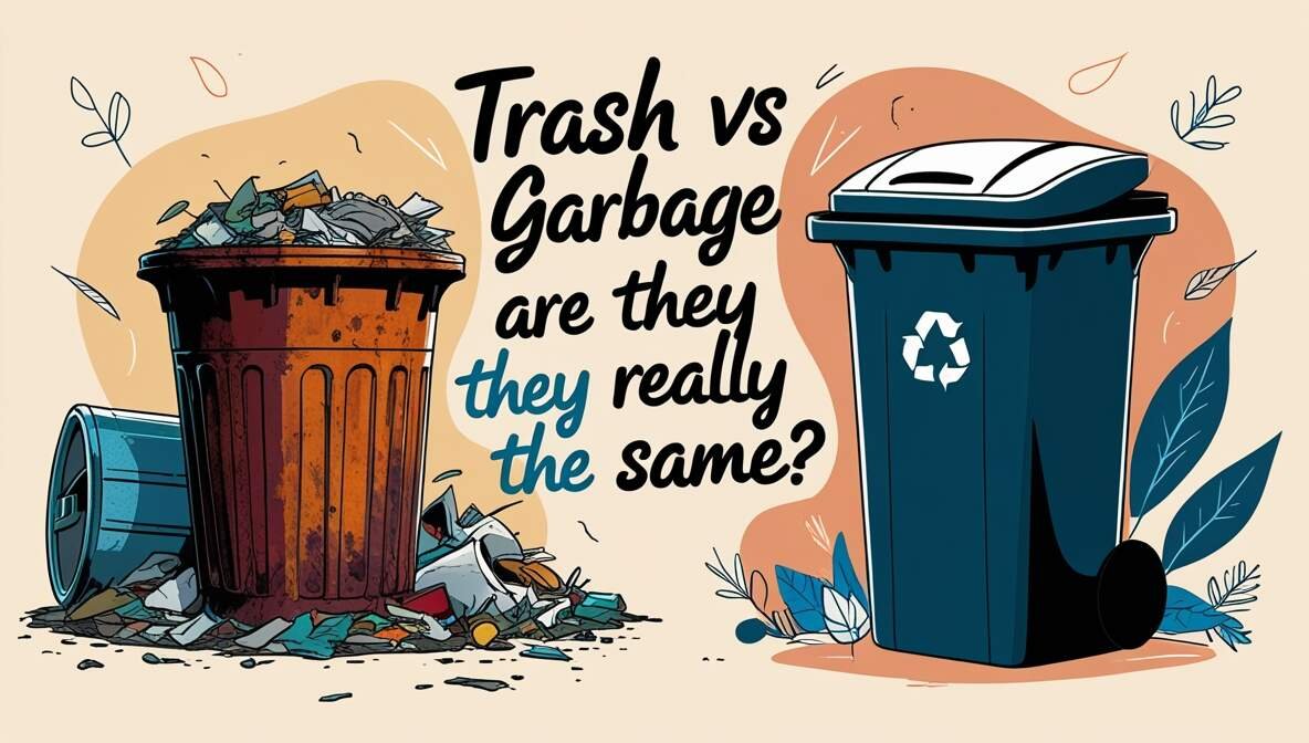Trash vs Garbage Are They Really same