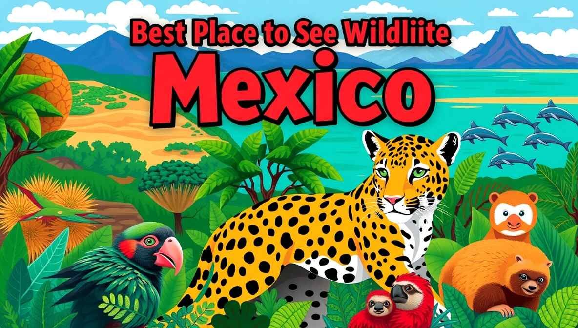 Best Places to See Wildlife in Mexico