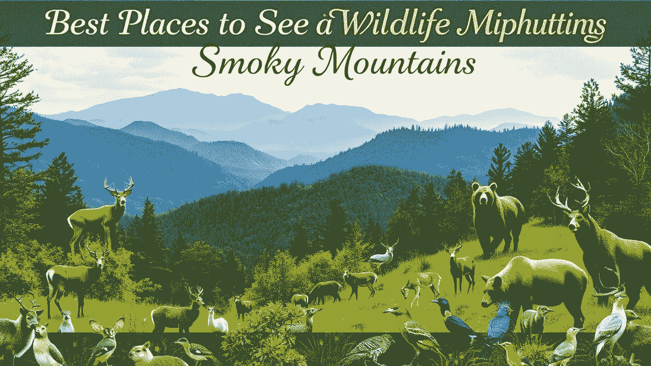 Best Places to See Wildlife in Smoky Mountains