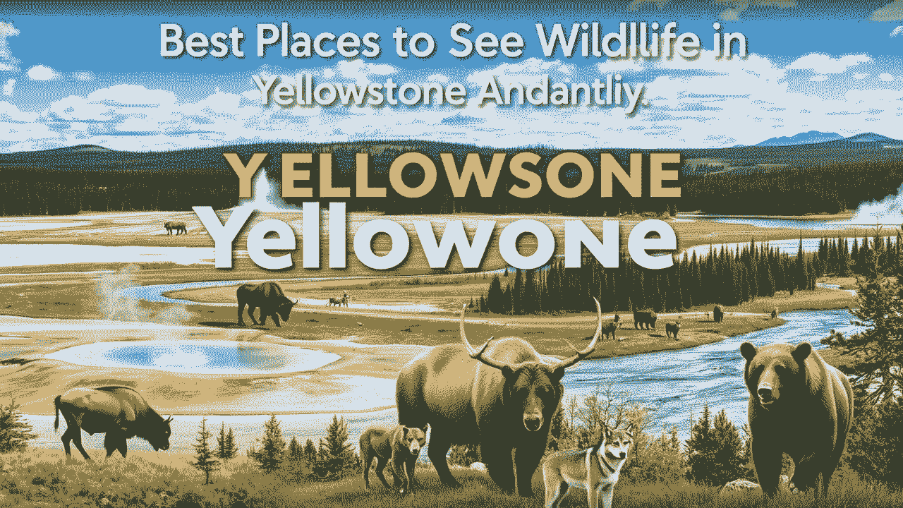 Best Places to See Wildlife in Yellowstone National Park