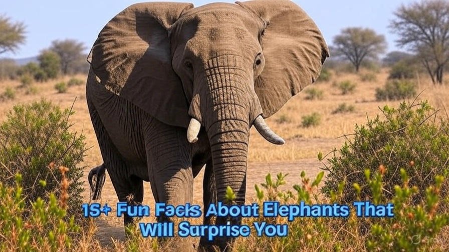 Fun Facts About Elephants That Will Surprise You