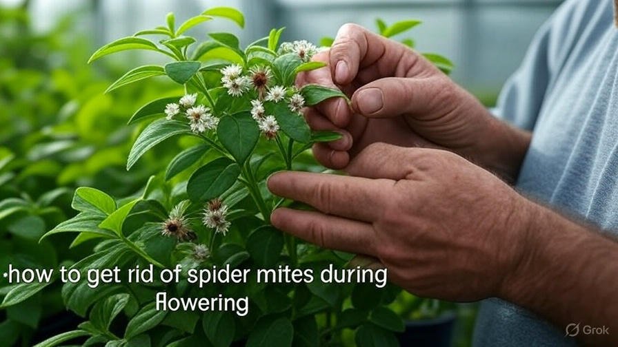 How to Get Rid of Spider Mites During Flowering