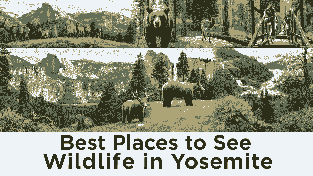 best places to see wildlife in Yosemite