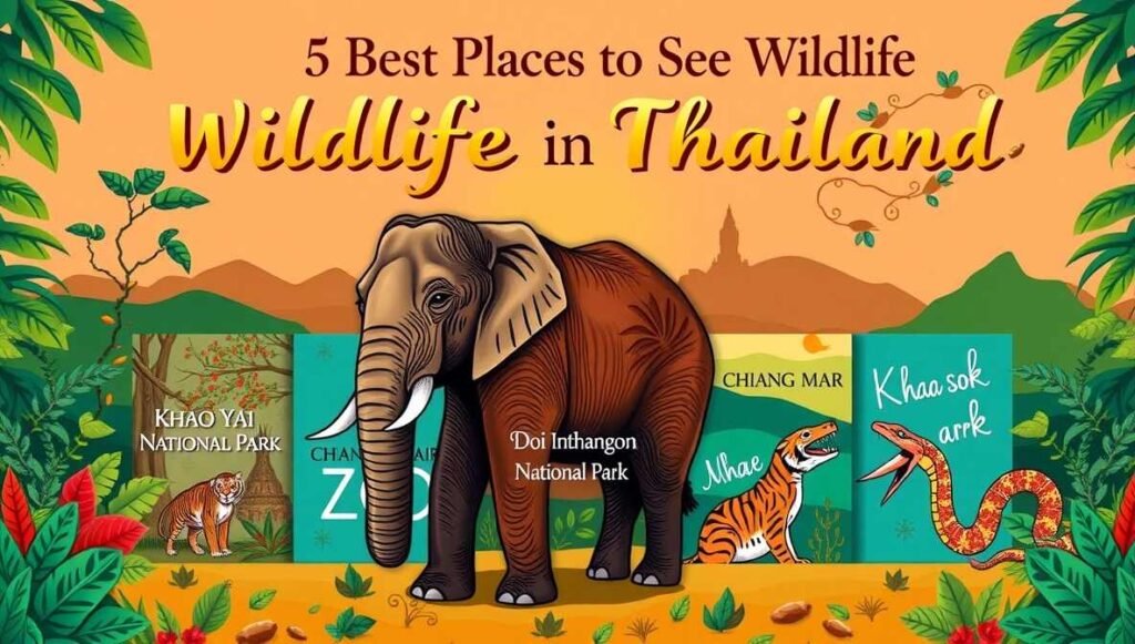 places to See Wildlife in Thailand