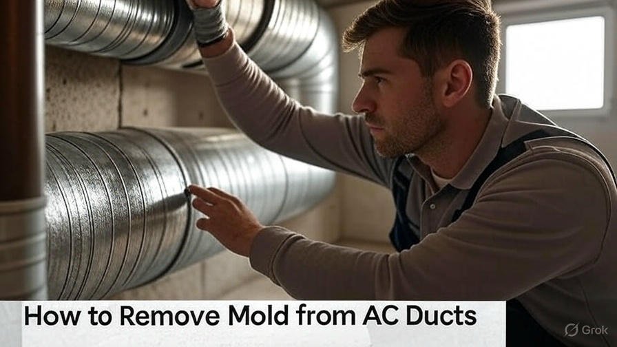 How to Remove Mold from AC Ducts Safely