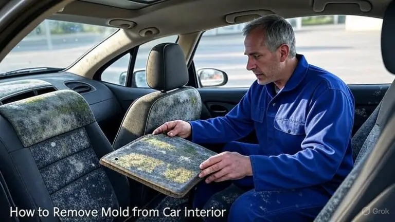 How to Remove Mold from Car Interior