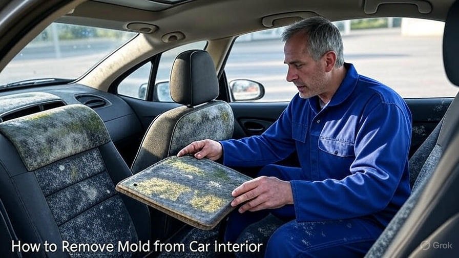How to Remove Mold from Car Interior