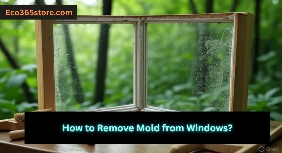 How to Remove Mold from Windows