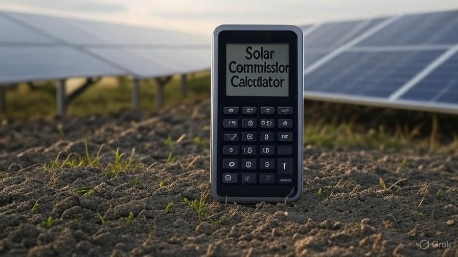 Solar Commission Calculator