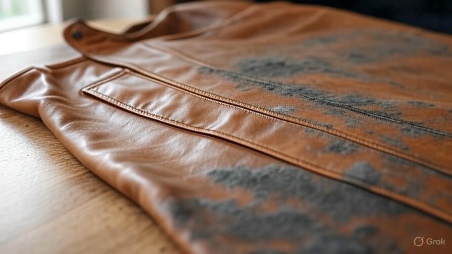 how to clean mold from leather jacket
